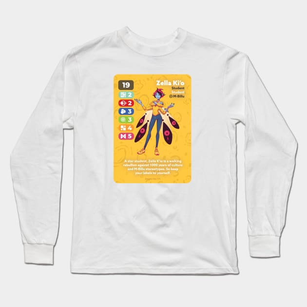 Zella - Crew Card Long Sleeve T-Shirt by Orbiter & Rover